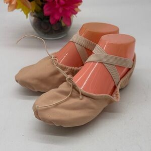 Bloch Beige Ballet Flats Size 7B BFL9157C